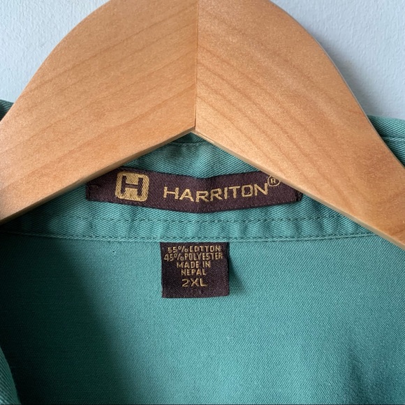 VINTAGE | Structured Oversized Button Down Top - Picture 4 of 6